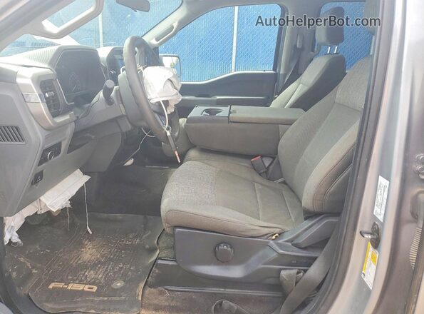 1FTEW1EP9NKE68482 2022 FORD F150 Silver Vista interior delantera