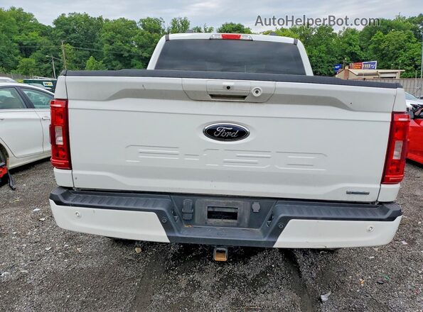 1FTEW1EP9PFB11489 2023 FORD F150 White უკანა ხედი