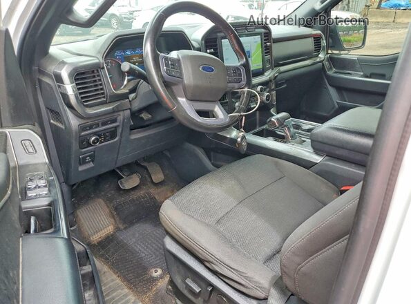 1FTEW1EP9PFB11489 2023 FORD F150 White წინა პანელის ხედი