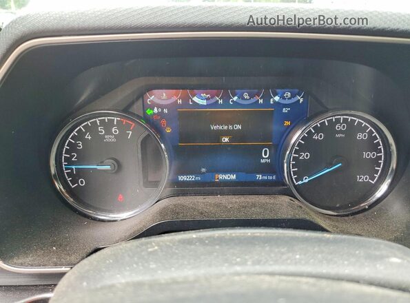 1FTEW1EP9PFB11489 2023 FORD F150 White ხელსაწყოთა პანელის ხედი