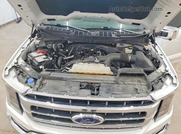 1FTEW1EP9PFC55902 2023 FORD F150 White უკანა სალონის ხედი