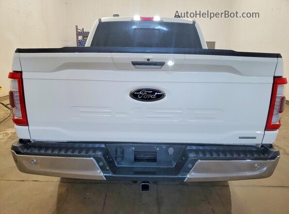 1FTEW1EP9PFC55902 2023 FORD F150 White უკანა ხედი