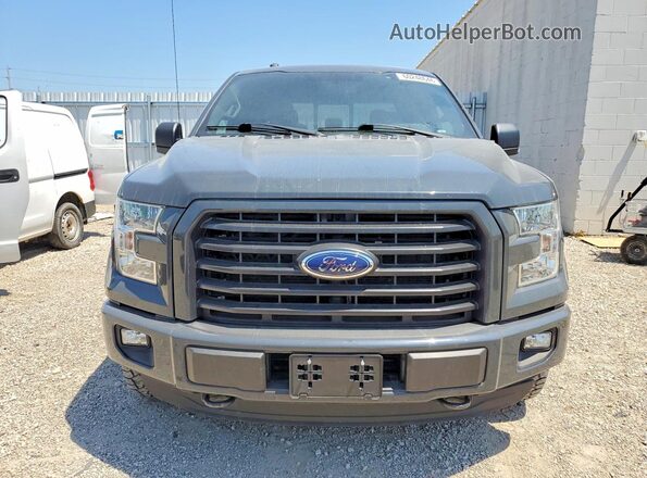 1FTEW1EPXGKF30362 2016 FORD F150 Gray წინა ხედი
