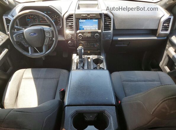 1FTEW1EPXGKF30362 2016 FORD F150 Gray წინა პანელის ხედი