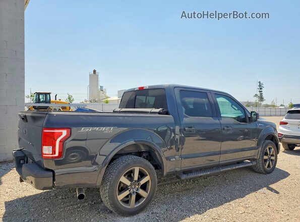 1FTEW1EPXGKF30362 2016 FORD F150 Gray უკანა მარჯვენა