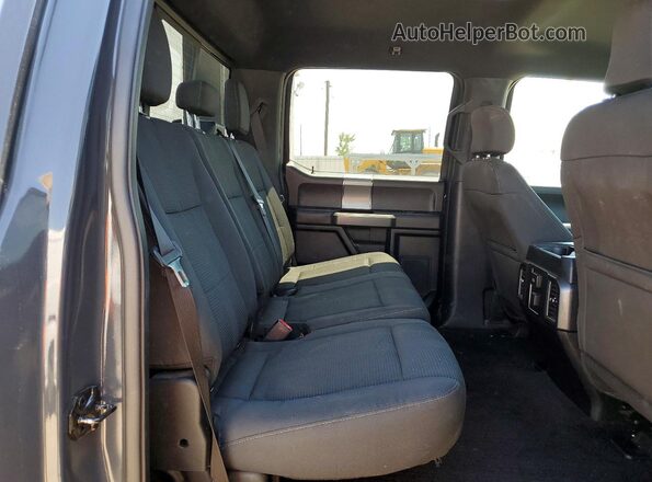 1FTEW1EPXGKF30362 2016 FORD F150 Gray უკანა სავარძლების ხედი
