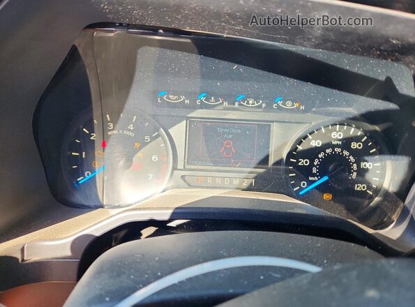 1FTEW1EPXGKF72255 2016 FORD F150 Silver Widok zestawu wskaźników