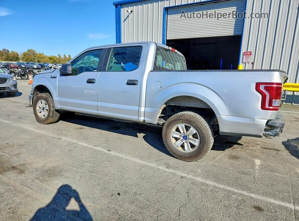 1FTEW1EPXGKF72255 2016 FORD F150 Silver Tył lewy