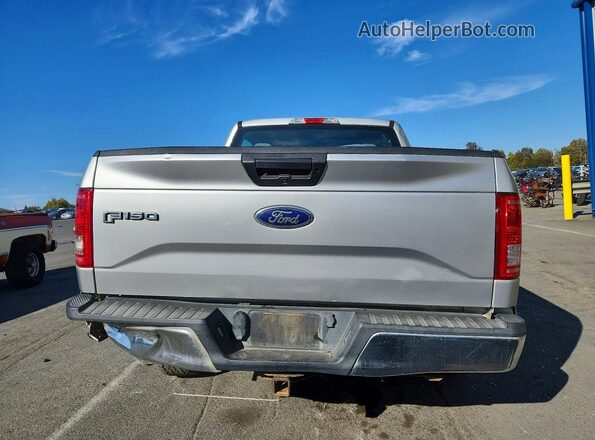 1FTEW1EPXGKF72255 2016 FORD F150 Silver Widok z tyłu