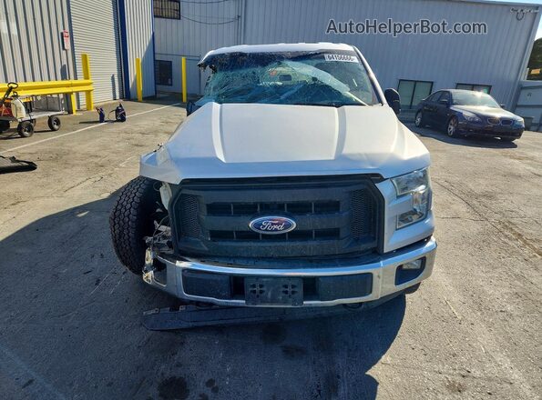 1FTEW1EPXGKF72255 2016 FORD F150 Silver Widok z przodu