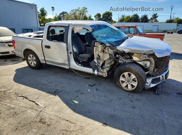 1FTEW1EPXGKF72255 2016 FORD F150 Silver Przód prawy
