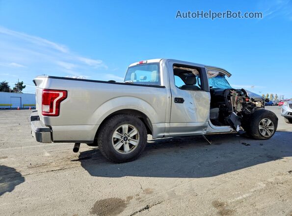 1FTEW1EPXGKF72255 2016 FORD F150 Silver Tył prawy