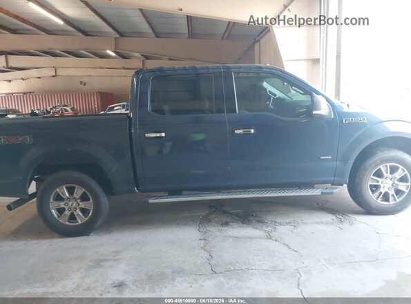 1FTEW1EPXHFC51648 2017 FORD F150 Blue Rear interior view