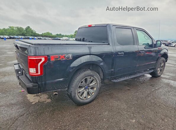 1FTEW1EPXHKC39197 2017 FORD F150 Black Հետևի աջ