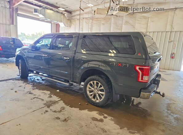 1FTEW1EPXHKC52144 2017 FORD F150 Gray Rear left