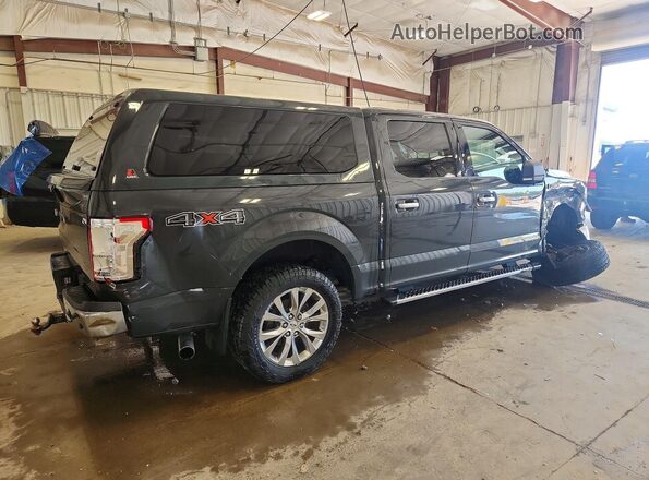 1FTEW1EPXHKC52144 2017 FORD F150 Gray Rear right