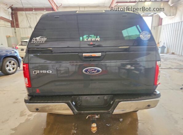 1FTEW1EPXHKC52144 2017 FORD F150 Gray Rear view