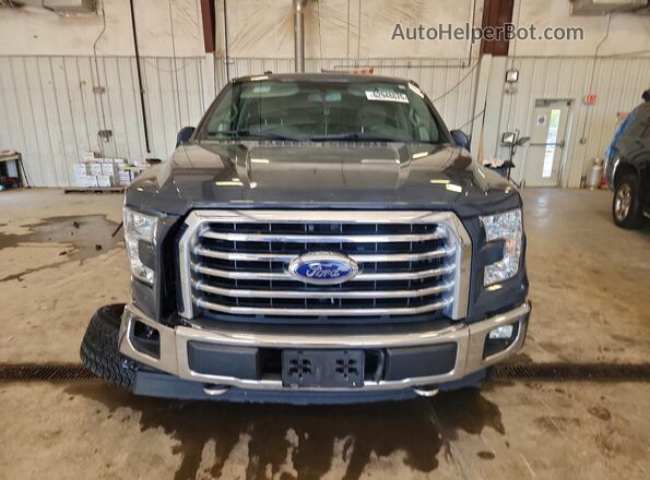 1FTEW1EPXHKC52144 2017 FORD F150 Gray Front view