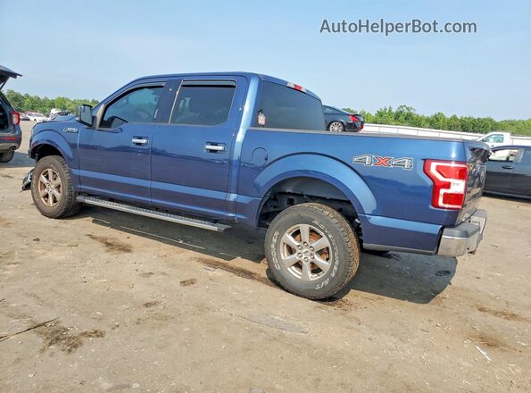 1FTEW1EPXJFB52639 2018 FORD F150 Blue Հետևի ձախ