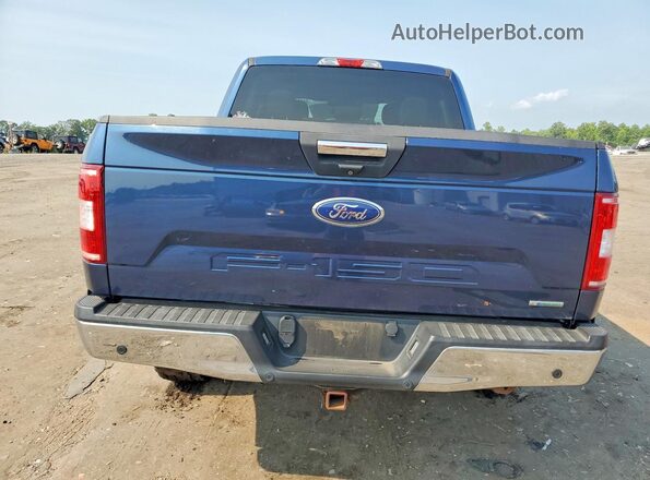 1FTEW1EPXJFB52639 2018 FORD F150 Blue Դիմացի տեսք