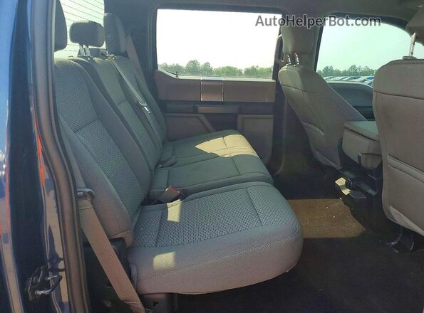 1FTEW1EPXJFB52639 2018 FORD F150 Blue Սարքավորումների վահանակի տեսք