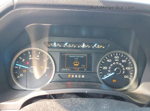 1FTEW1EPXJFB52639 2018 FORD F150 Blue Առջևի վահանակի տեսք