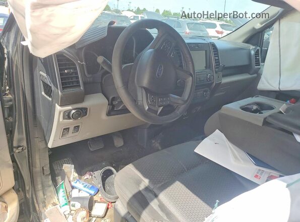 1FTEW1EPXJKC79155 2018 FORD F150 Green Widok deski rozdzielczej