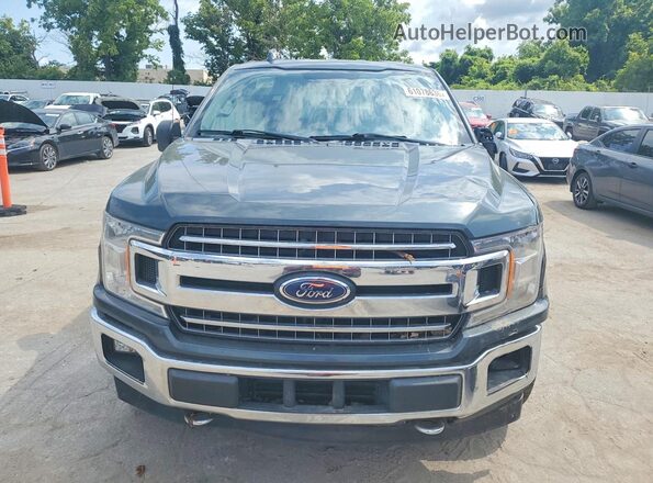 1FTEW1EPXJKC79155 2018 FORD F150 Green Widok z przodu