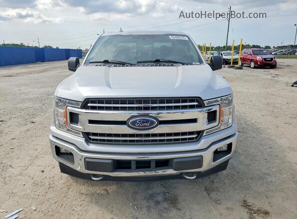1FTEW1EPXJKC91970 2018 FORD F150 Silver Դիմացի տեսք