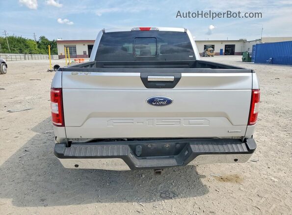 1FTEW1EPXJKC91970 2018 FORD F150 Silver Հետևի տեսք