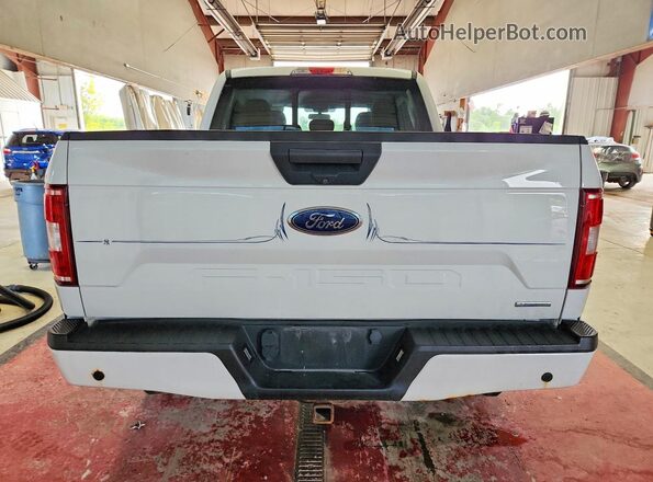 1FTEW1EPXKFB14491 2019 FORD F150 White Вид ззаду