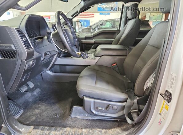 1FTEW1EPXKFB14491 2019 FORD F150 White Вид салону спереду