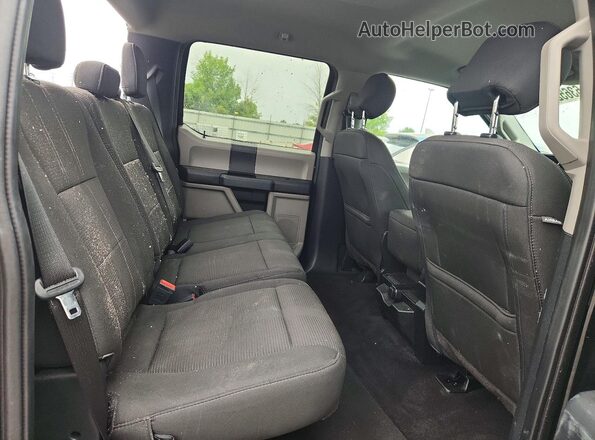 1FTEW1EPXKFC04577 2019 FORD F150 Two Tone Rear seats view