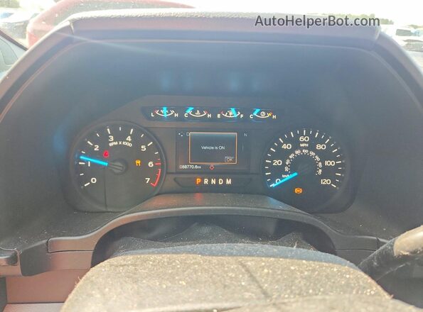 1FTEW1EPXKFC04577 2019 FORD F150 Two Tone Instrument cluster view
