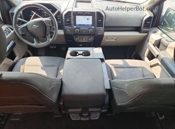 1FTEW1EPXKFC04577 2019 FORD F150 Two Tone Dashboard view