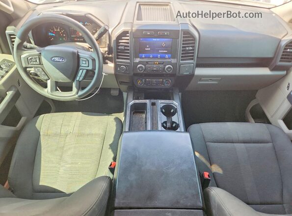 1FTEW1EPXLKE04545 2020 FORD F150 White Առջևի վահանակի տեսք