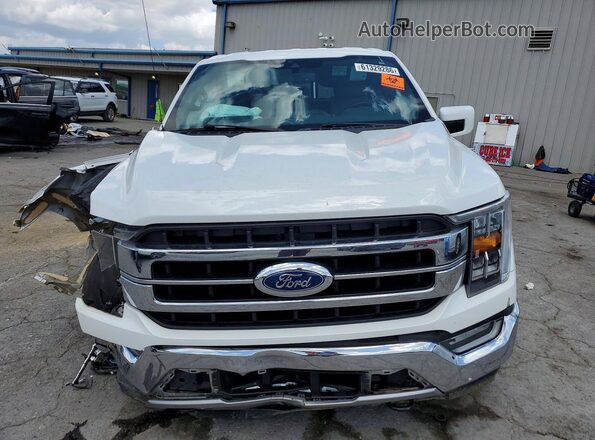 1FTEW1EPXMFA65800 2021 FORD F150 White Դիմացի տեսք