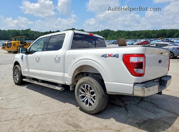 1FTEW1EPXMFA65800 2021 FORD F150 White Հետևի ձախ