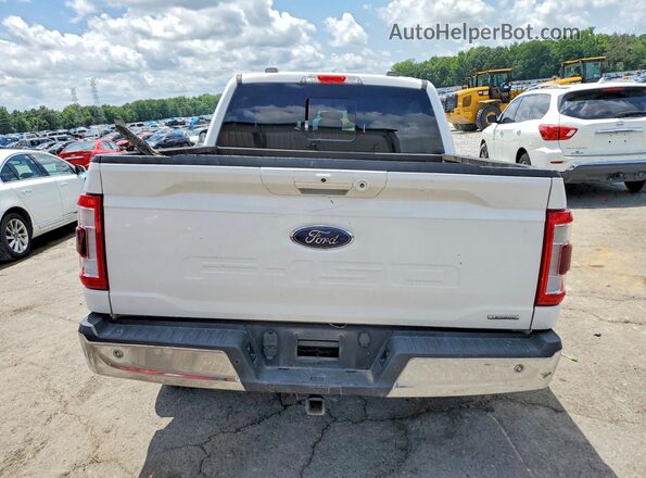1FTEW1EPXMFA65800 2021 FORD F150 White Հետևի տեսք
