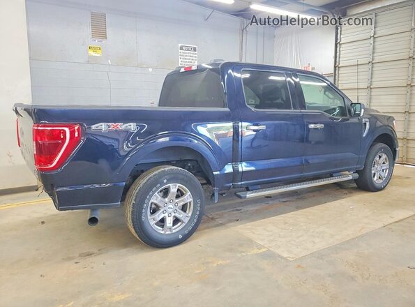 1FTEW1EPXMFB99626 2021 FORD F150 Blue Հետևի աջ