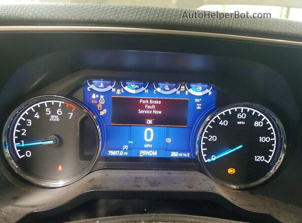 1FTEW1EPXMFB99626 2021 FORD F150 Blue Սարքավորումների վահանակի տեսք
