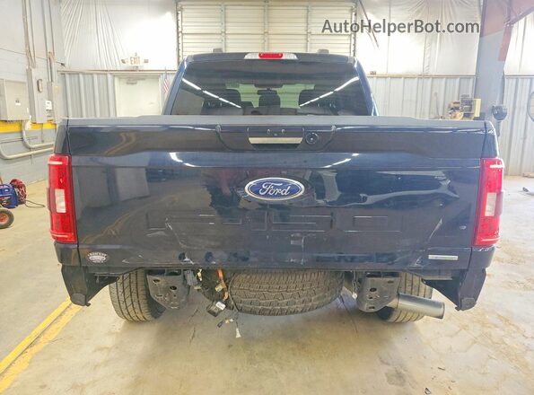 1FTEW1EPXMFB99626 2021 FORD F150 Blue Հետևի տեսք