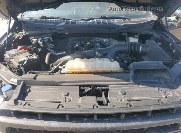 1FTEW1EPXMKD35910 2021 FORD F150 Черный Вид задней части салона