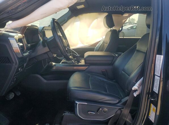 1FTEW1EPXMKD35910 2021 FORD F150 Черный Вид салона спереди