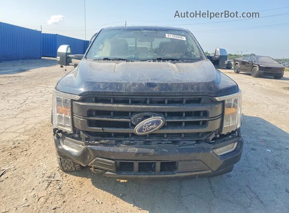 1FTEW1EPXMKD35910 2021 FORD F150 Черный Вид спереди