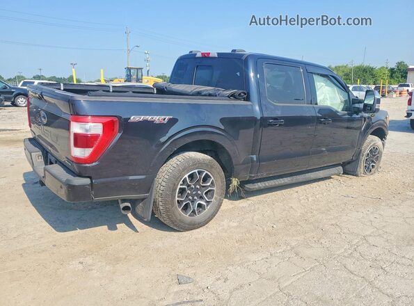 1FTEW1EPXMKD35910 2021 FORD F150 Черный Задняя правая четверть