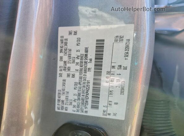 1FTEW1EPXPKE25191 2023 FORD F150 Silver Engine compartment view