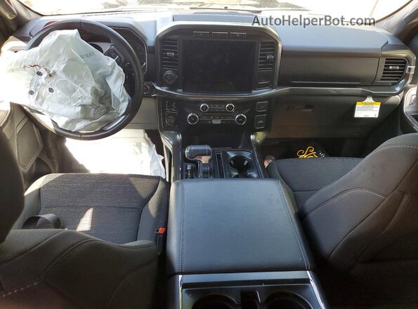 1FTEW1EPXPKE25191 2023 FORD F150 Silver Dashboard view
