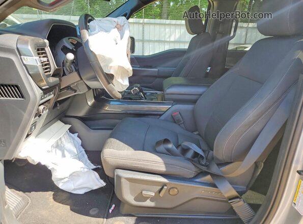 1FTEW1EPXPKE25191 2023 FORD F150 Silver Front interior view