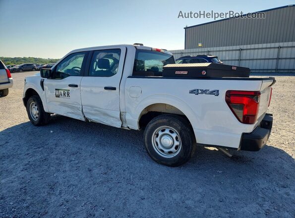 1FTEW1LP0RKD44478 2024 FORD F150 White Trasero izquierdo